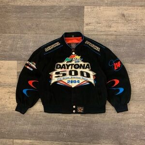 Vintage Kids Daytona 500 2004 Mickey Mouse Nascar Racing Jacket Child’s XL